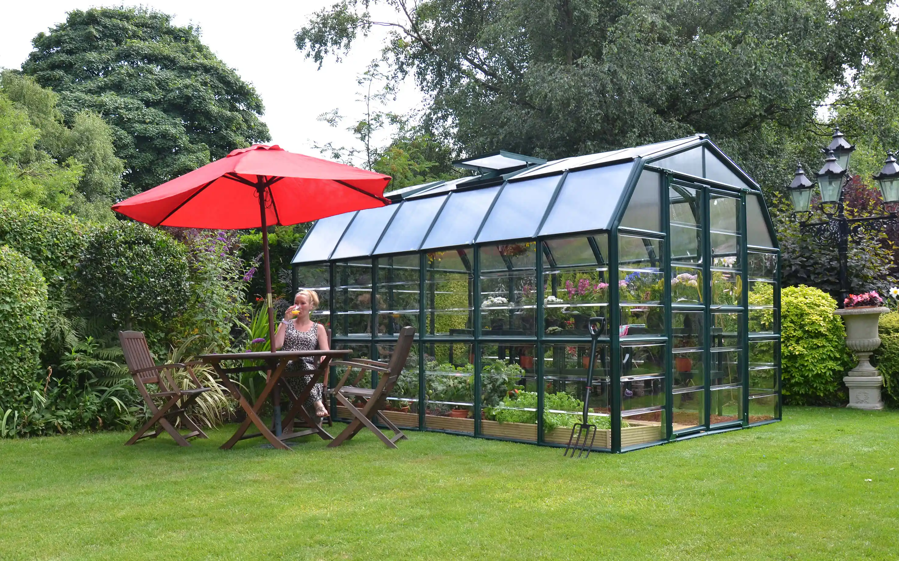 Canopia Grand Gardener 389X265X238 cm Tuinkas Groen Helder Hybride-7290103121587 Canopia Grand Gardener 389X265X238 cm Tuinkas Groen Helder Hybride