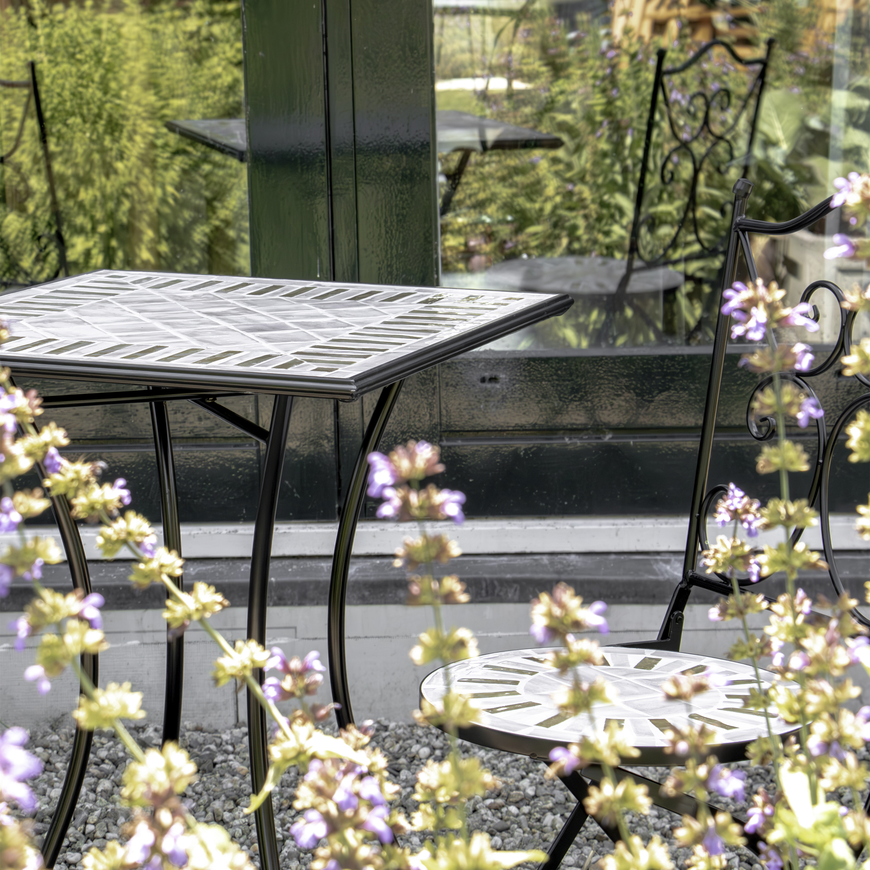 AXI Camilla Bistro Set Mosaic - Tuscan Style