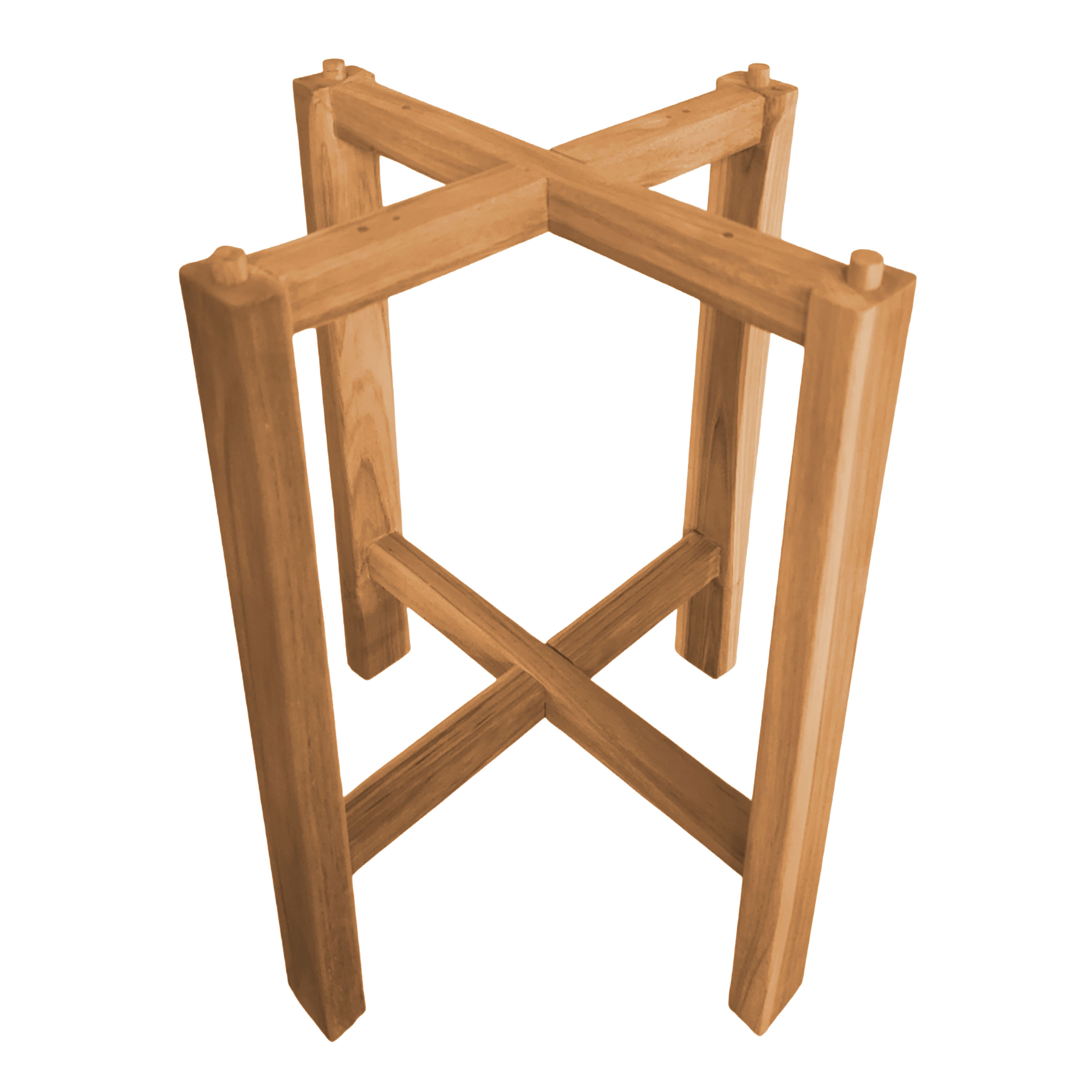 AXI Alya Teak Side Table Round