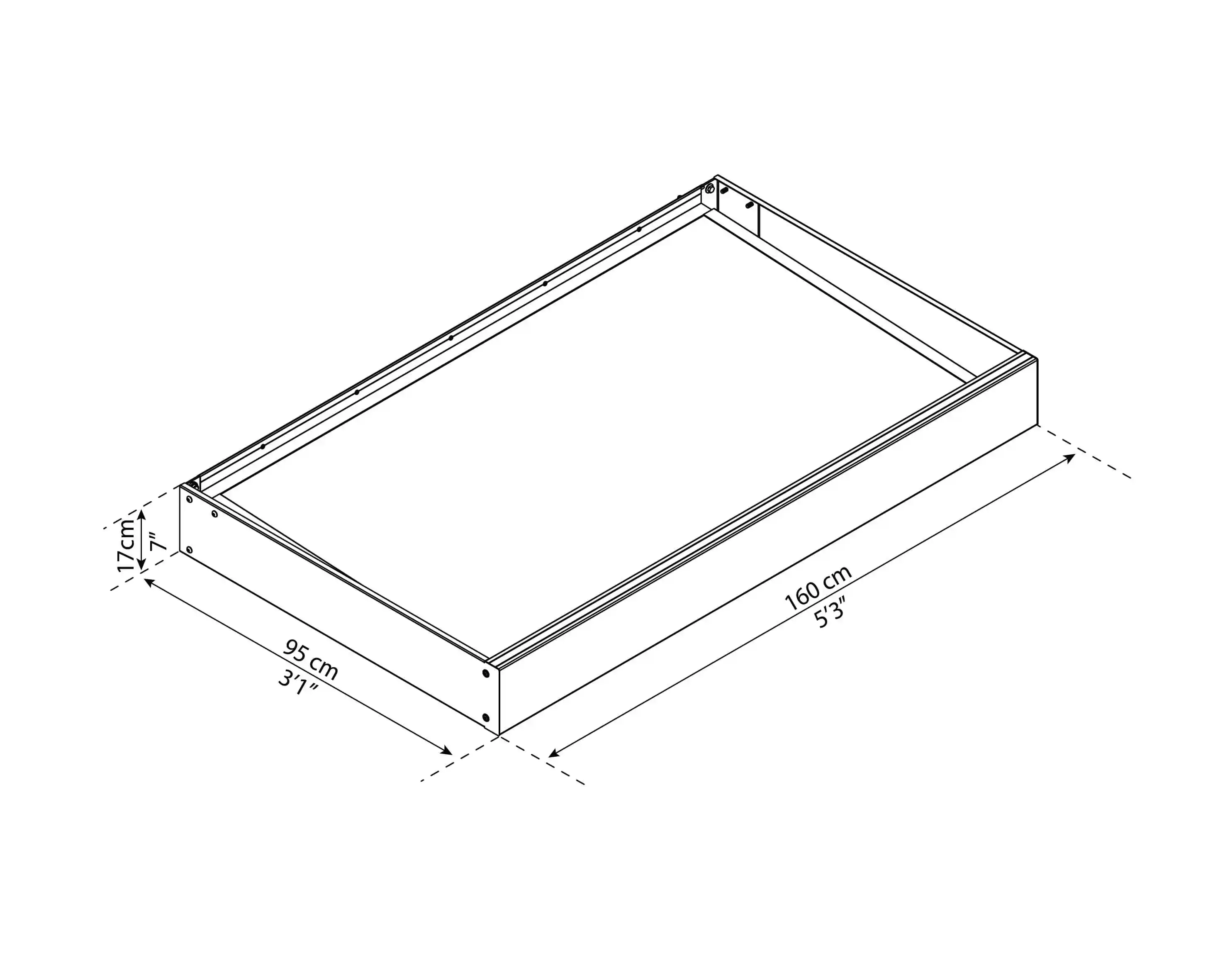 Canopia Sophia Türvordach 160X95cm Dunkelgrau