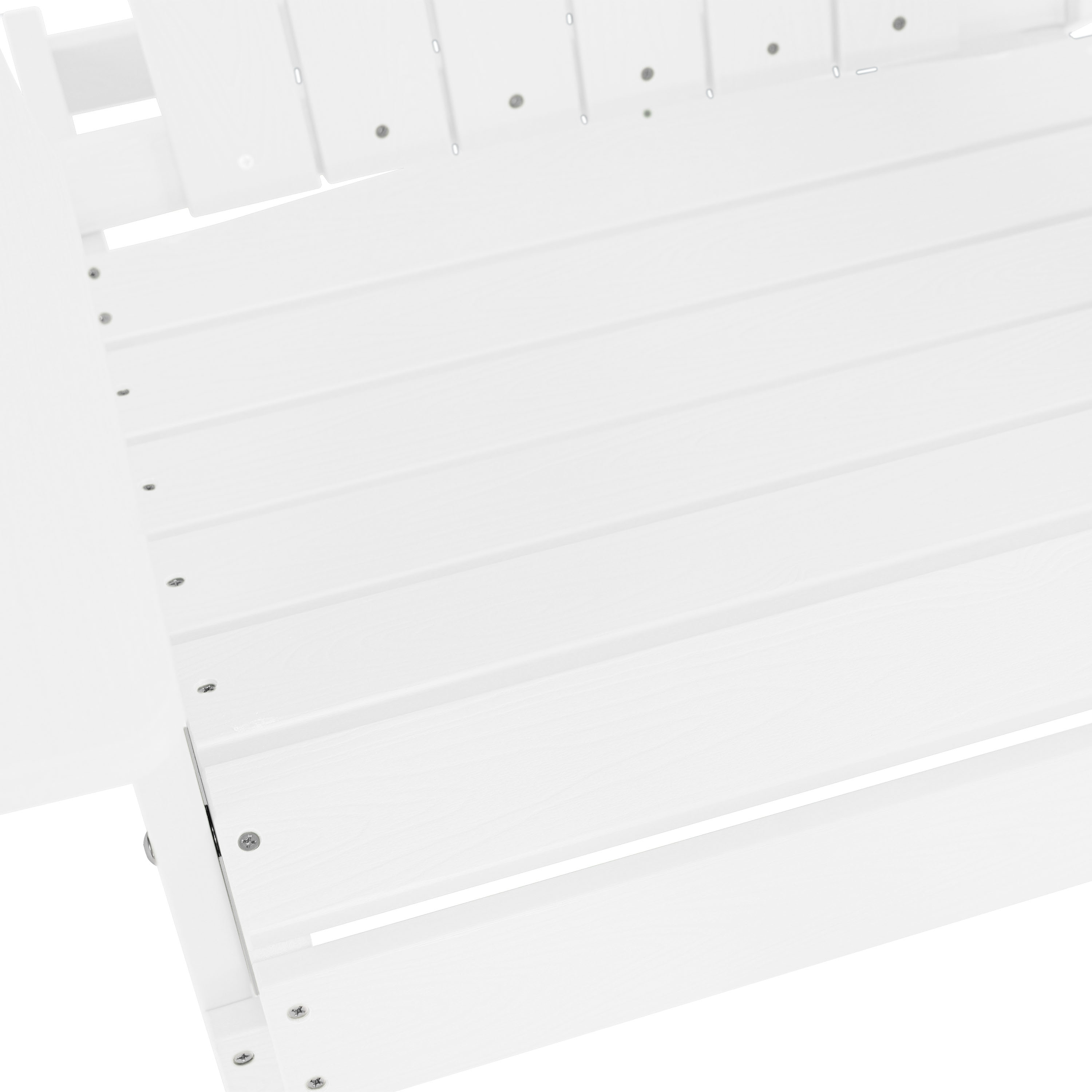 AXI Claire Folding Adirondack Chair Plastic White