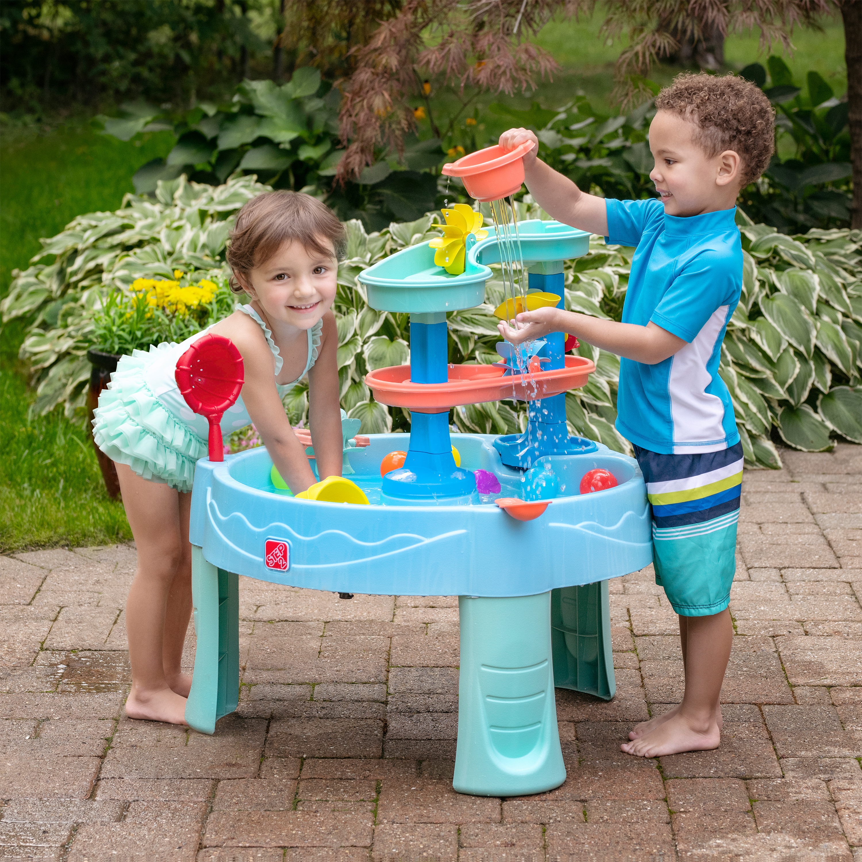 Step2 Double Spin & Showers Water Table