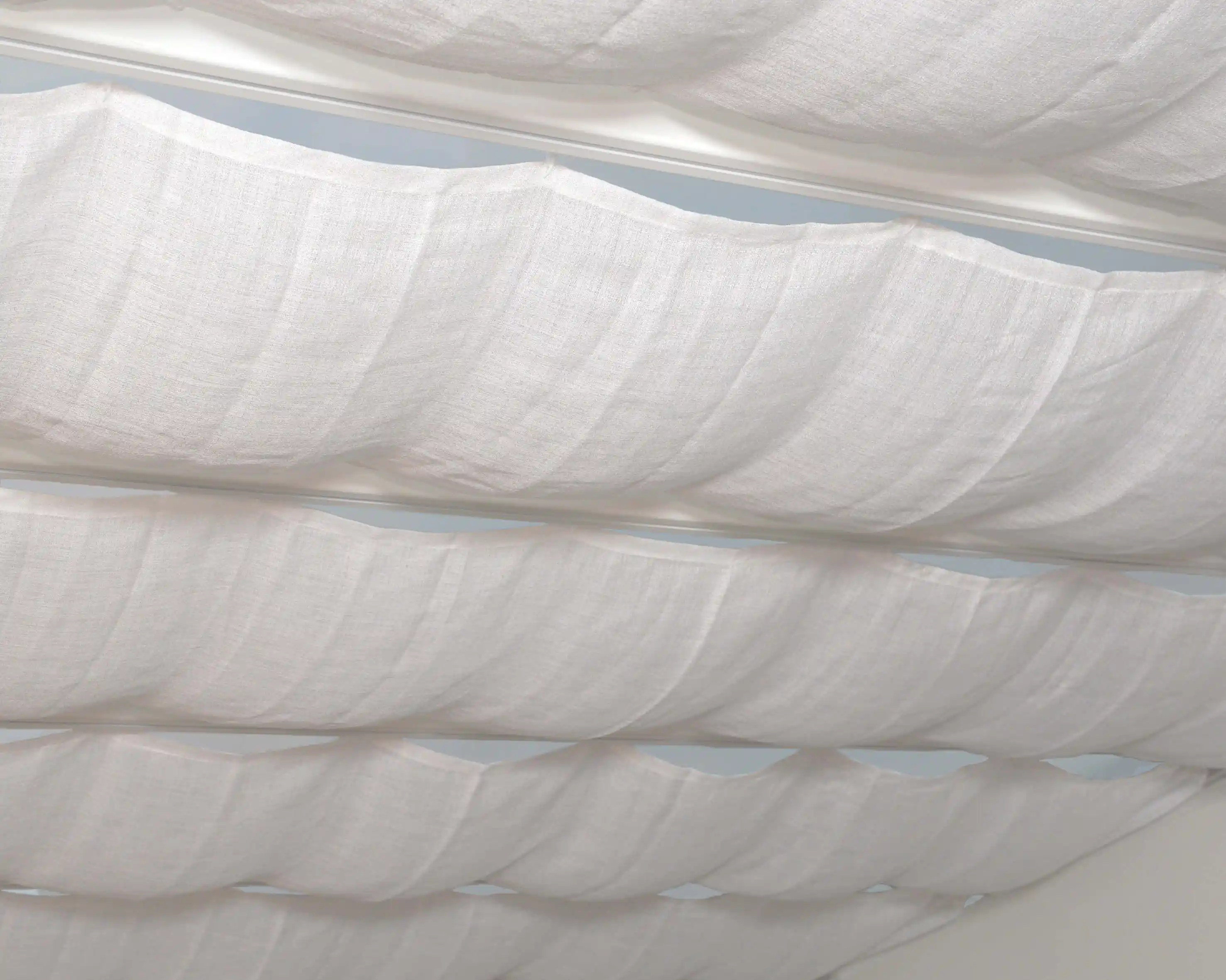 Canopia Terrassenüberdachung Schatten 300X300cm Weiß