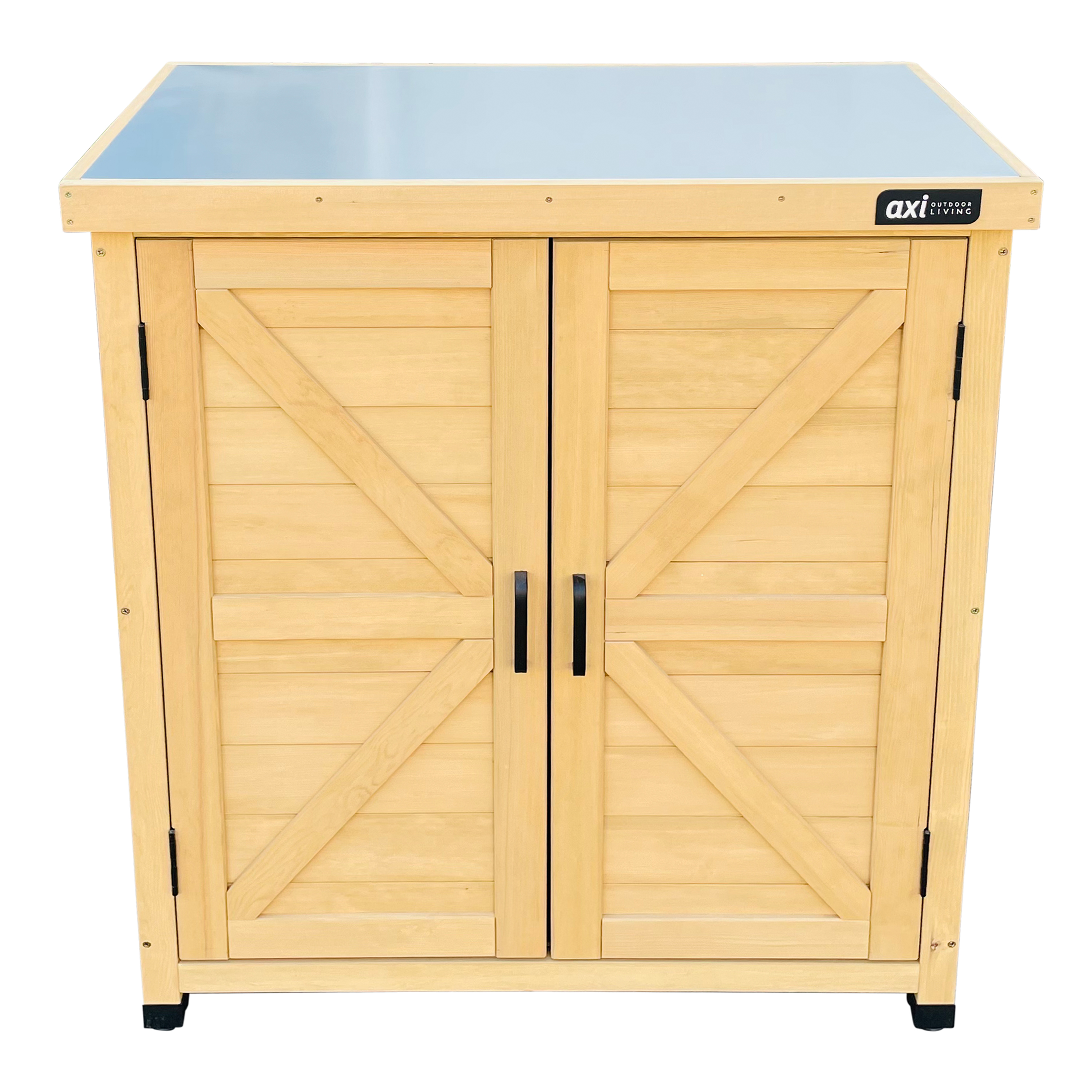 AXI Felix Gartenschrank aus Holz Braun