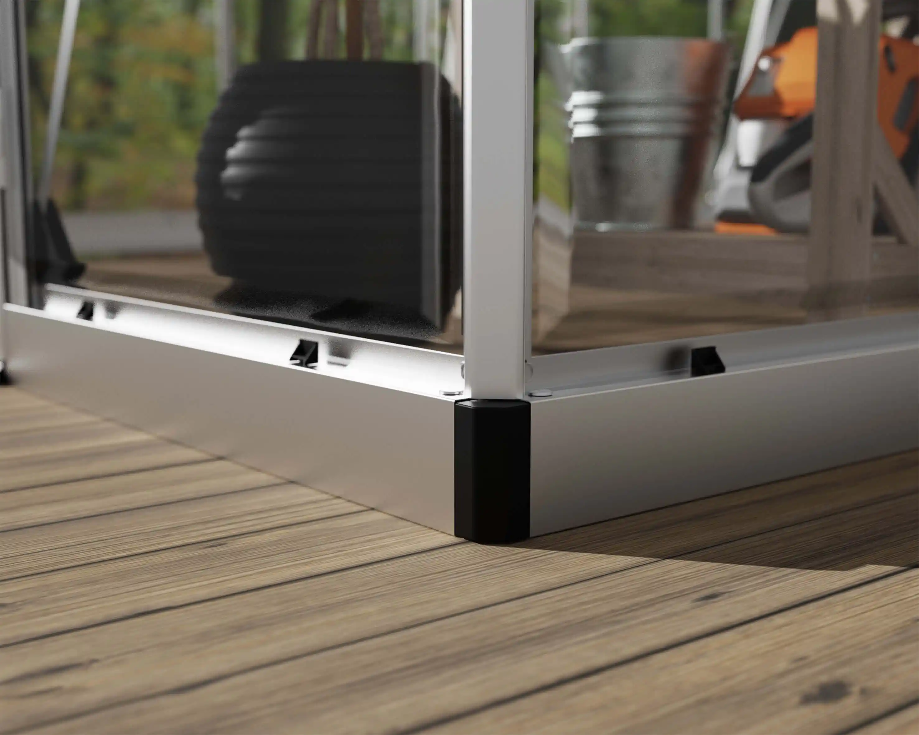 Canopia Harmony 186X185X208 cm Tuinkas Zilver Helder