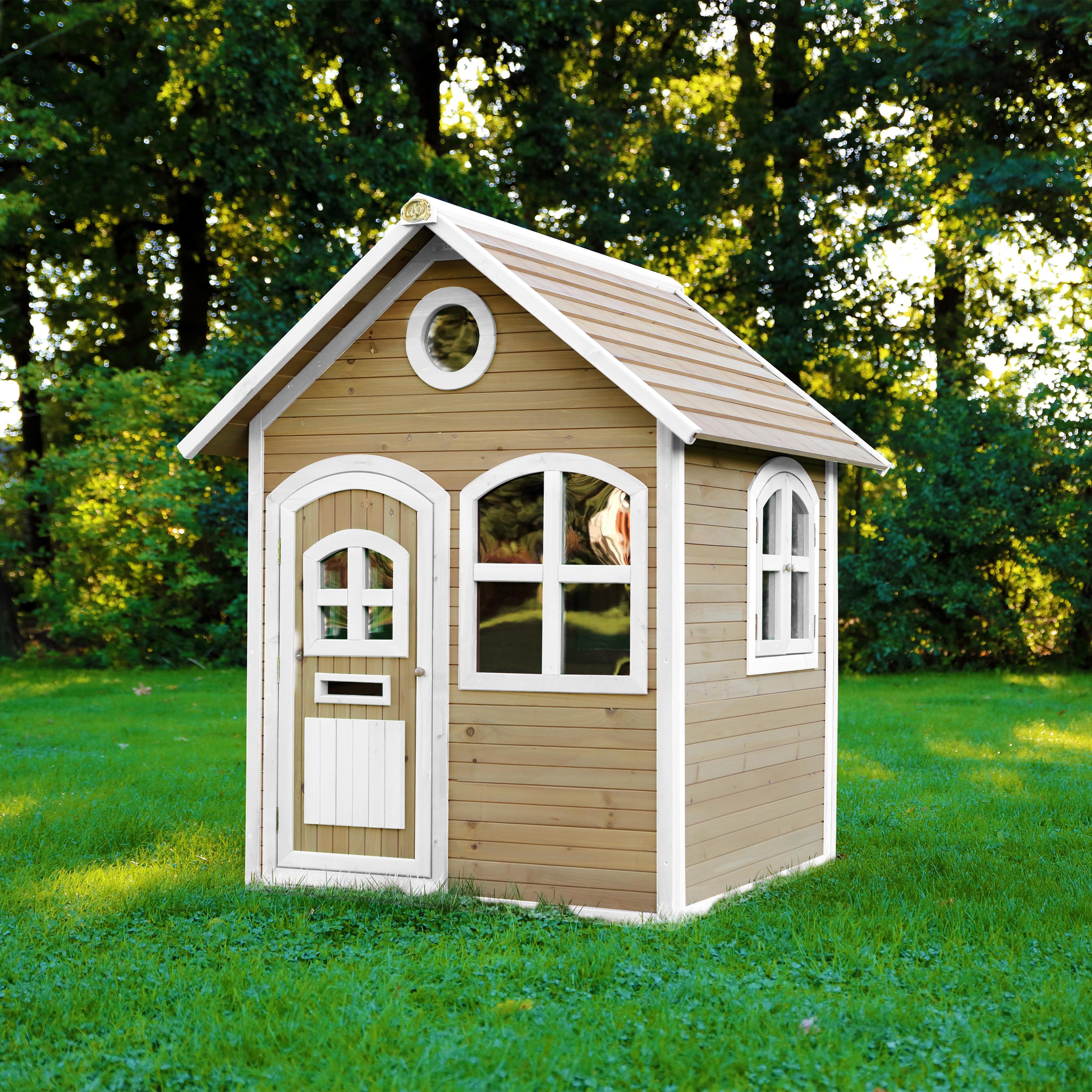 AXI Julia Playhouse Brown/White-8717973932734 AXI Julia Playhouse Brown/White
