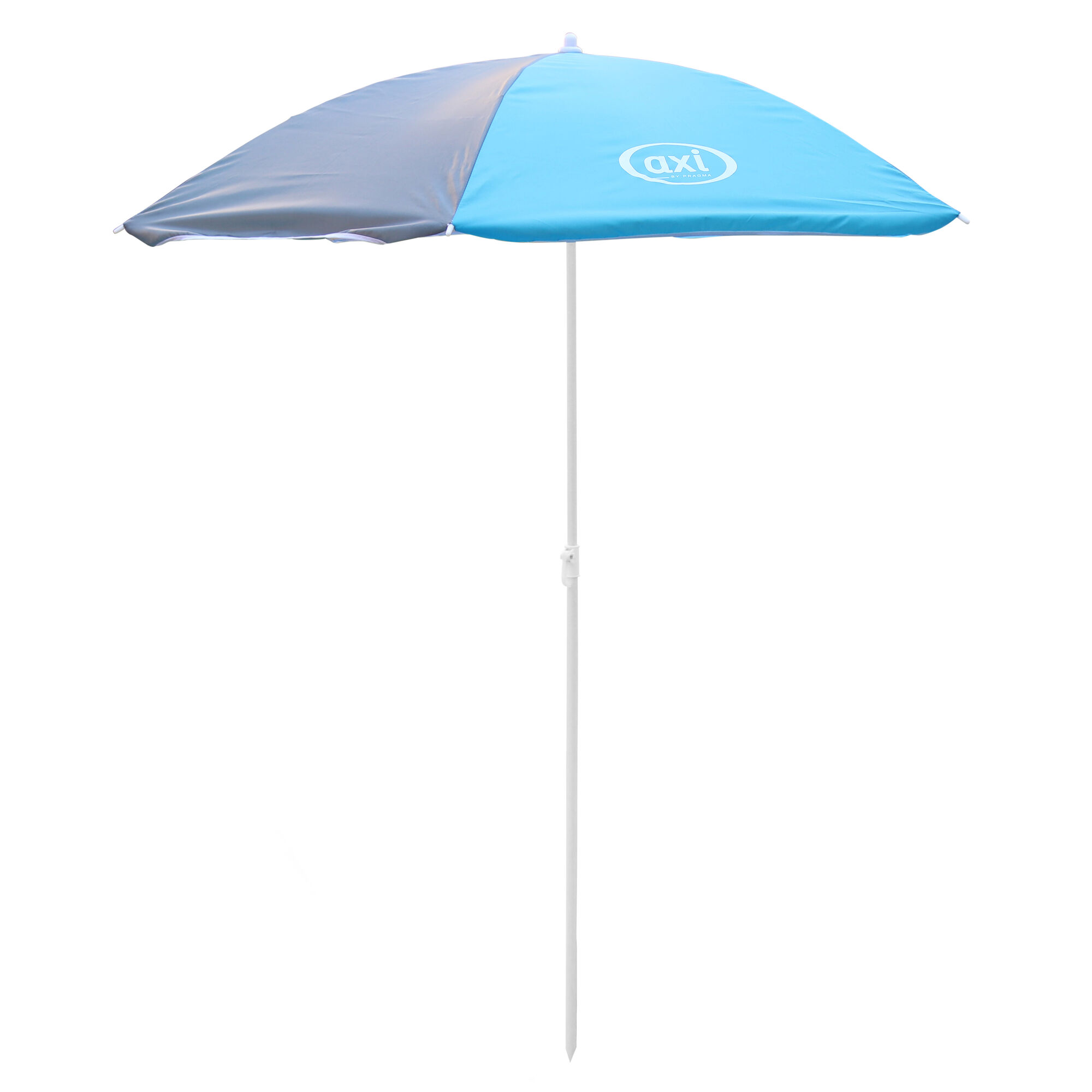 productfoto AXI Parasol ⌀125 cm Grijs/blauw