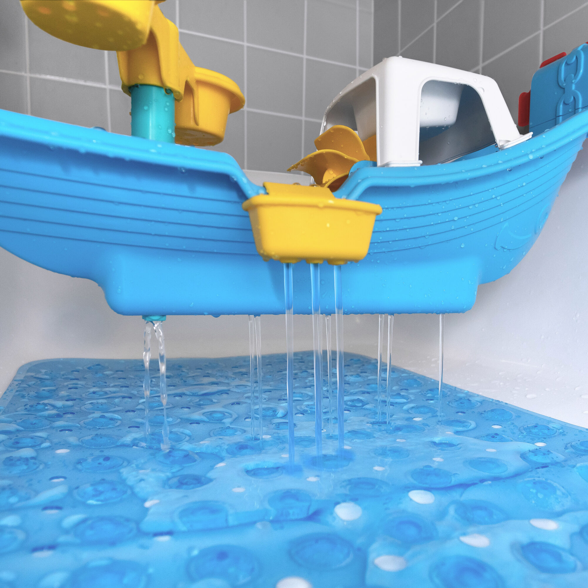 Step2 Nautical Rain Showers Bath Set-0733538414093 Step2 Nautical Rain Showers Bath Set