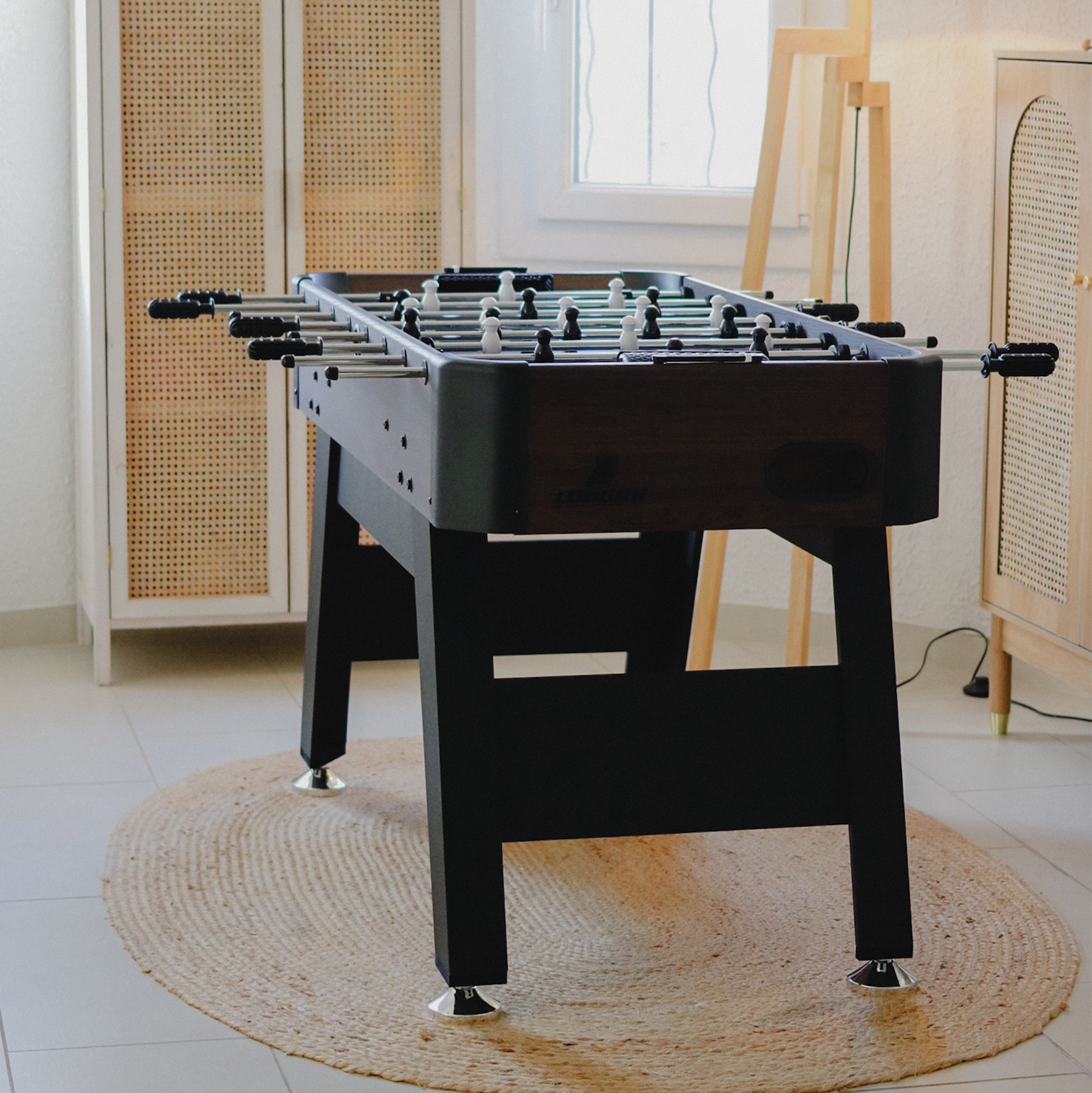 Cougar Striker Football Table Dark Brown/Black