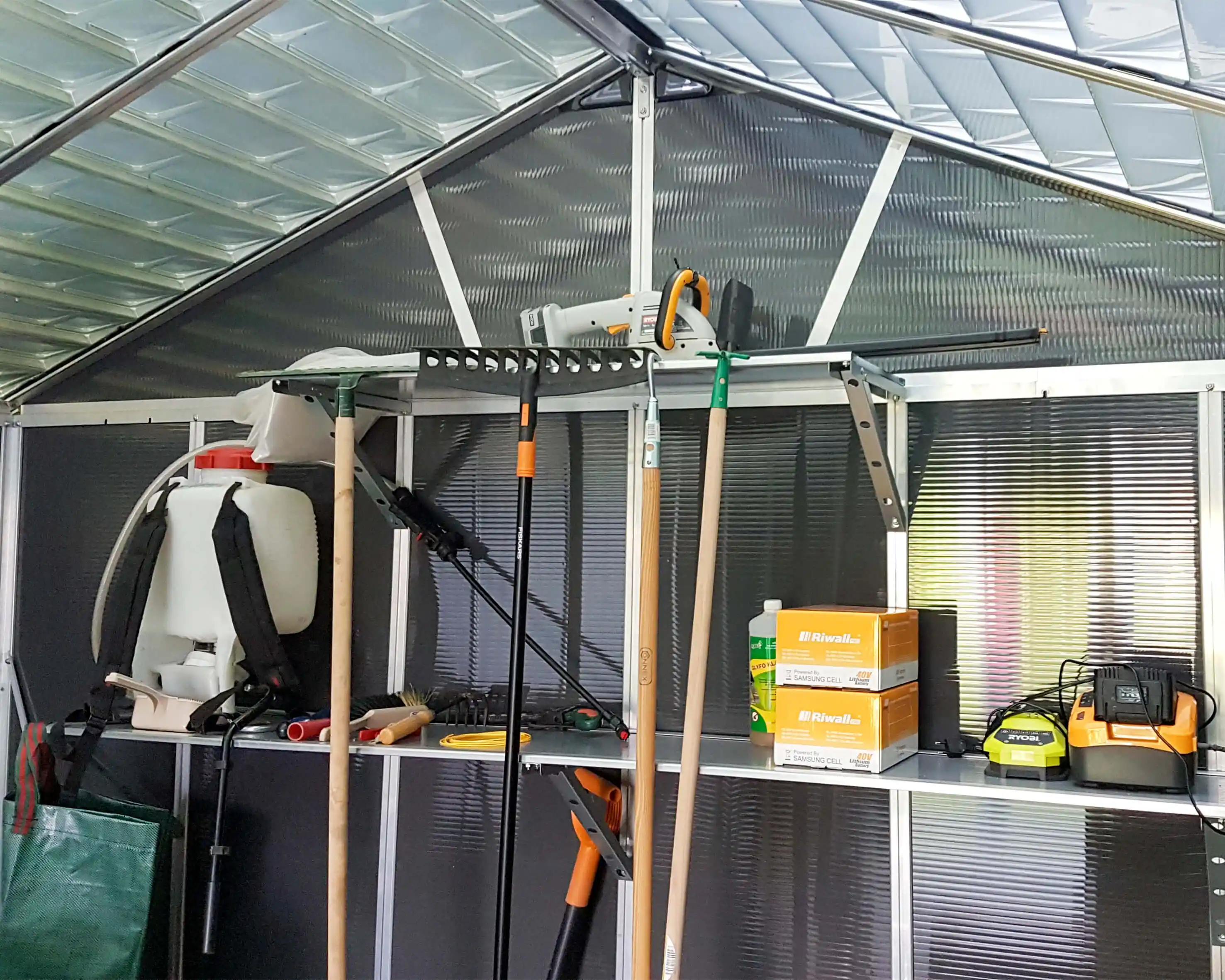 Canopia Yukon 519X332 cm grote schuur Donkergrijs