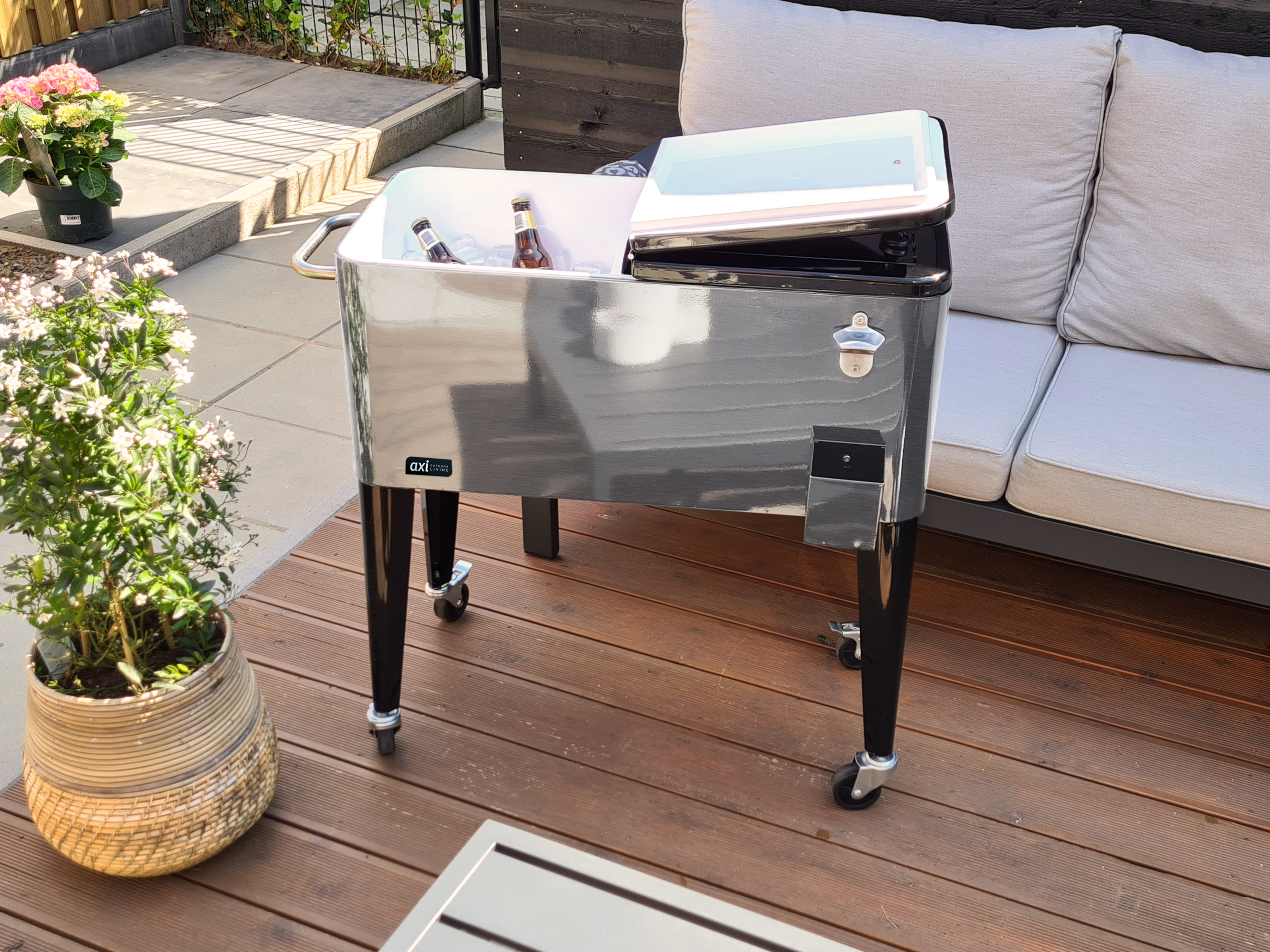 AXI Retro Cooler RVS