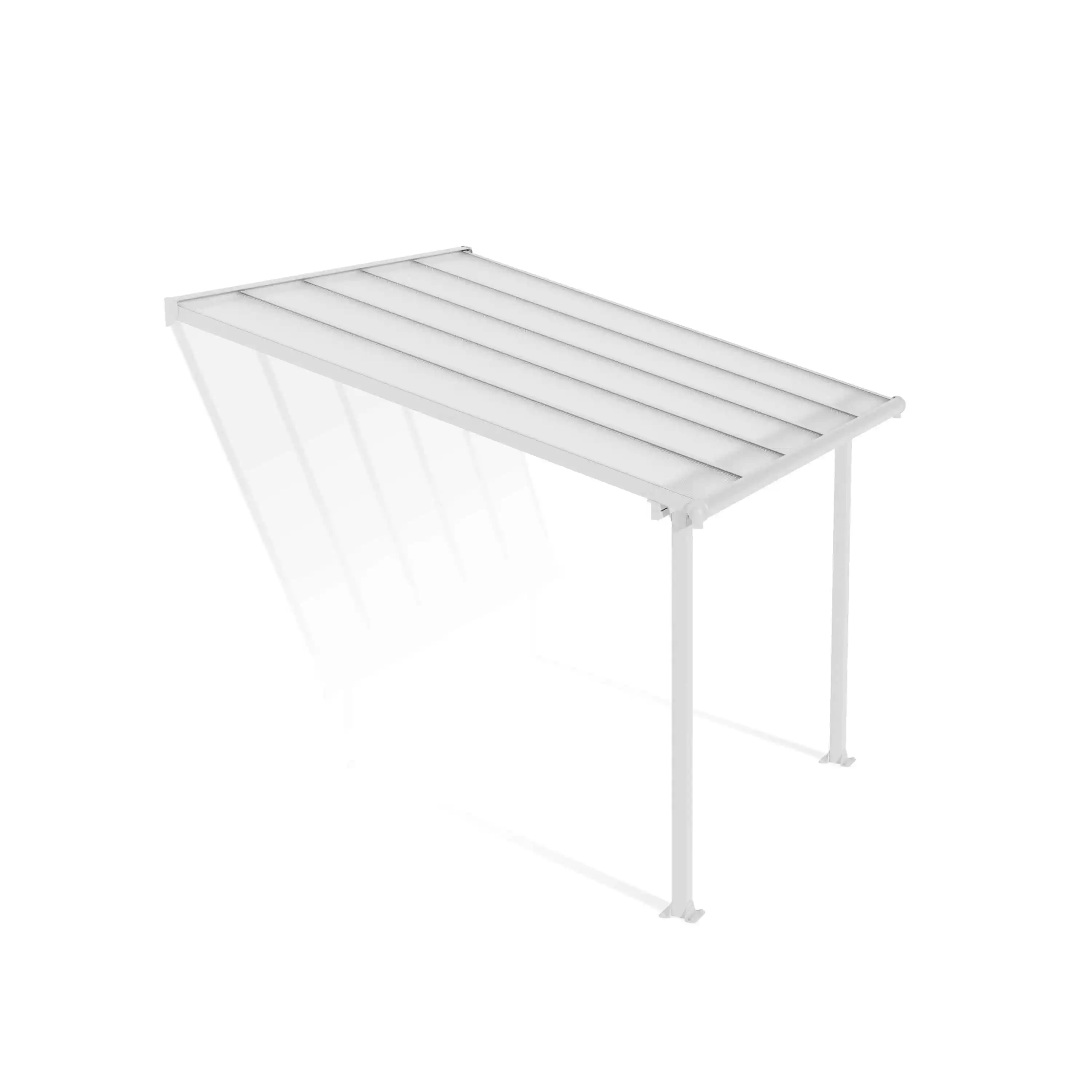 Canopia Olympia 307X294 cm Terrasoverkapping Wit Helder