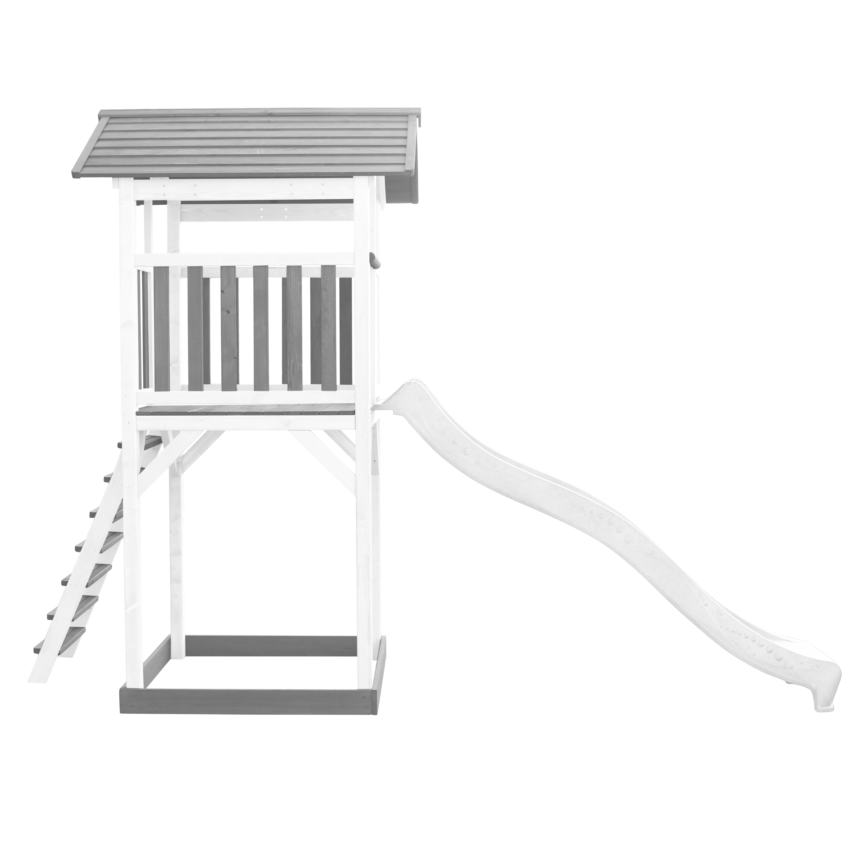 AXI Beach Tower Grey/White - White Slide