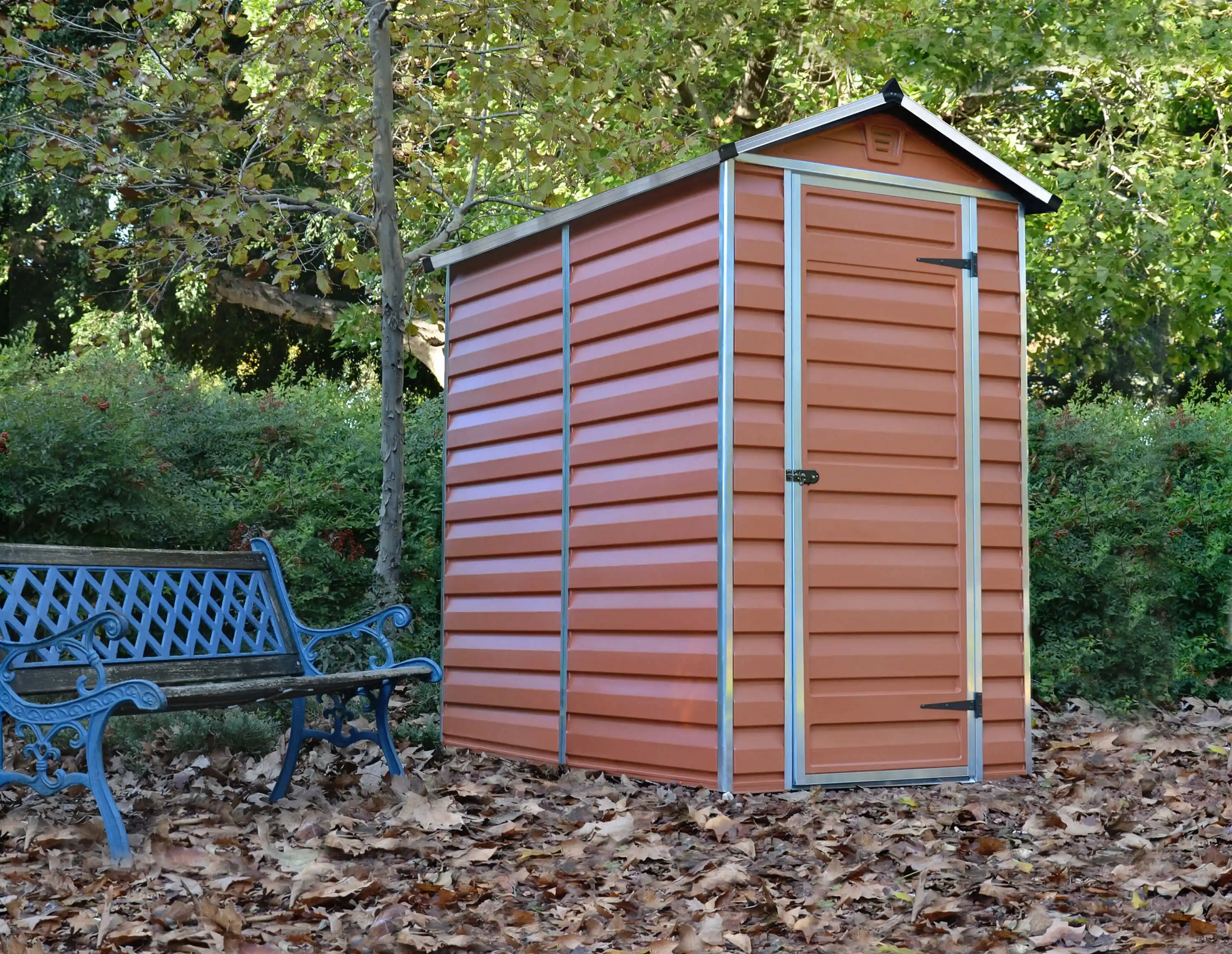 Canopia Skylight 176x120x203 cm Gerätehaus und Fahrradschuppen Amber