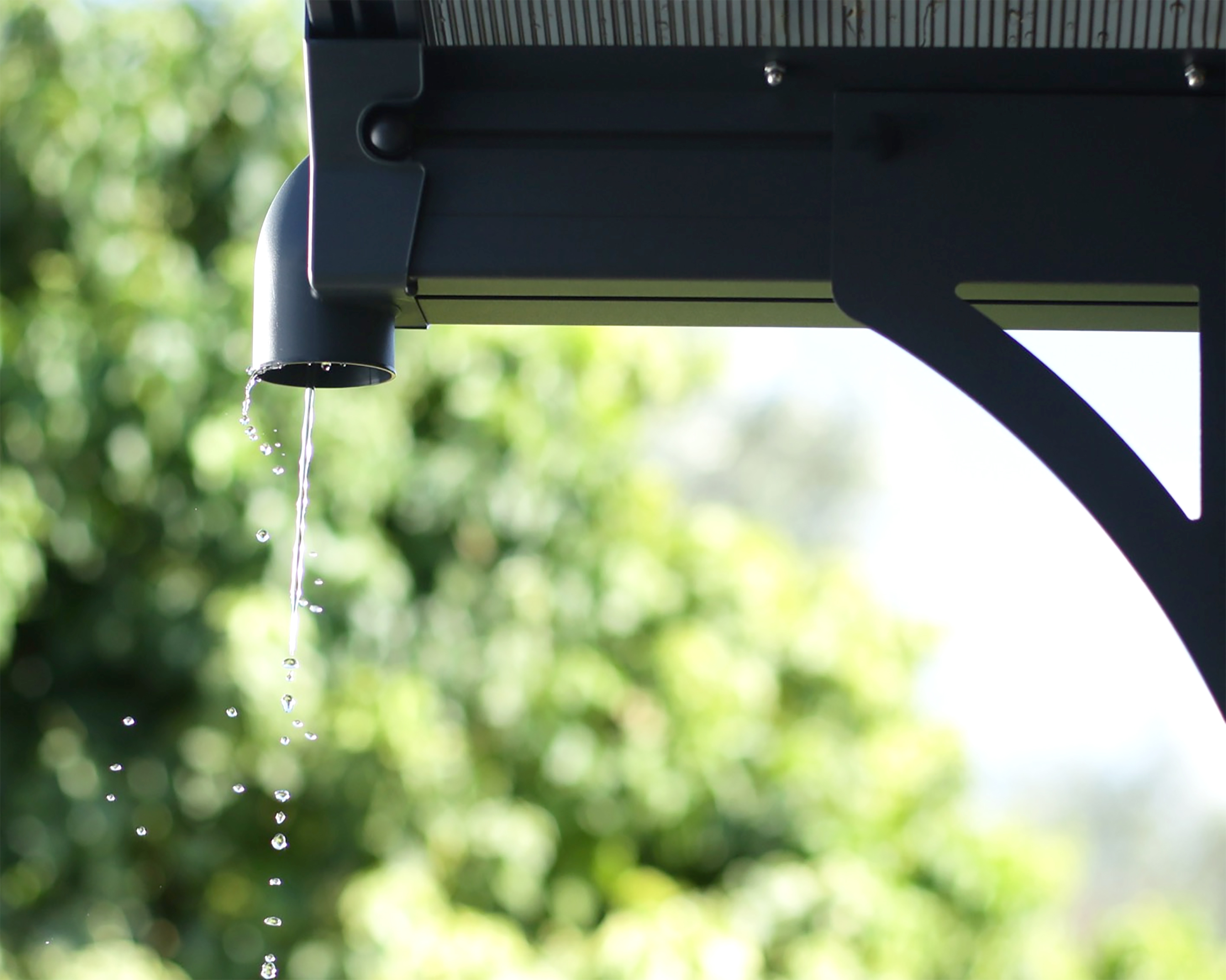 Canopia Alpine 863X360X307 cm RV Carport en Boothuis Donkergrijs Brons