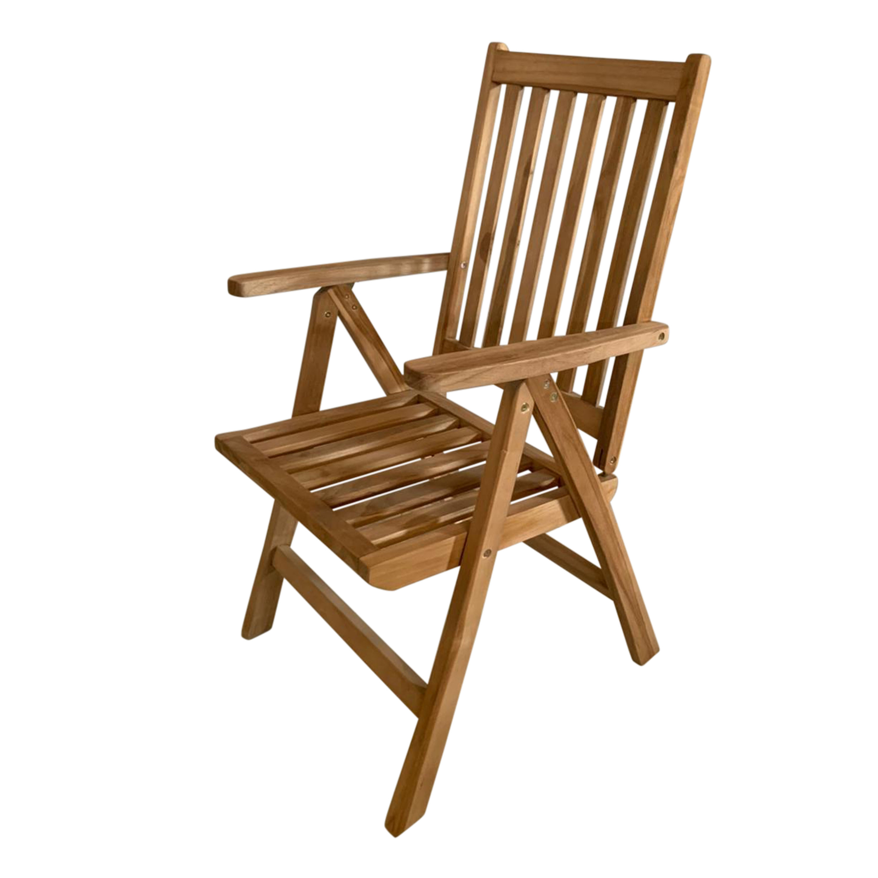 AXI Nuria Teak Adjustable Chairs – Set 2 pieces