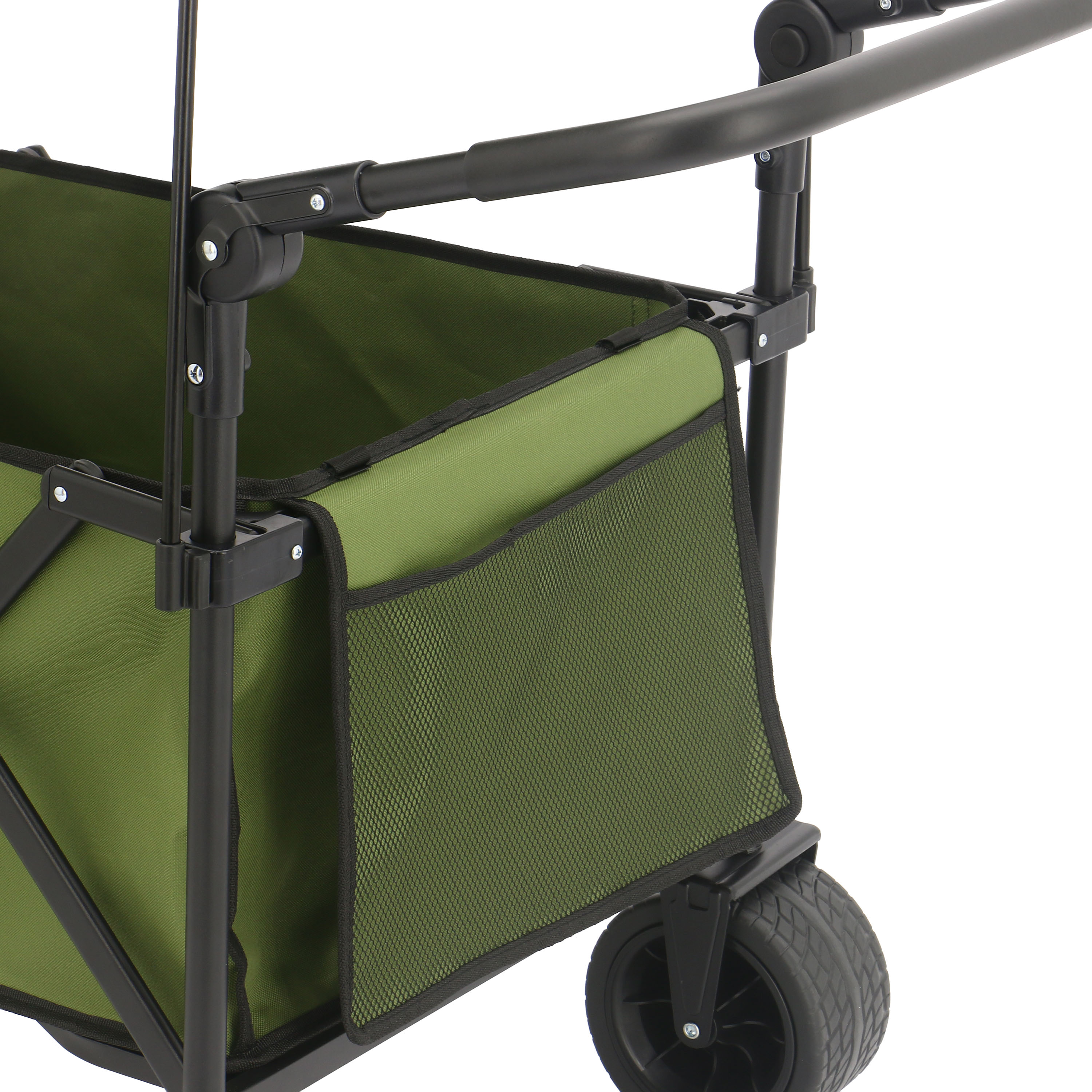 AXI SB221 Foldable Beach Wagon with roof - Green