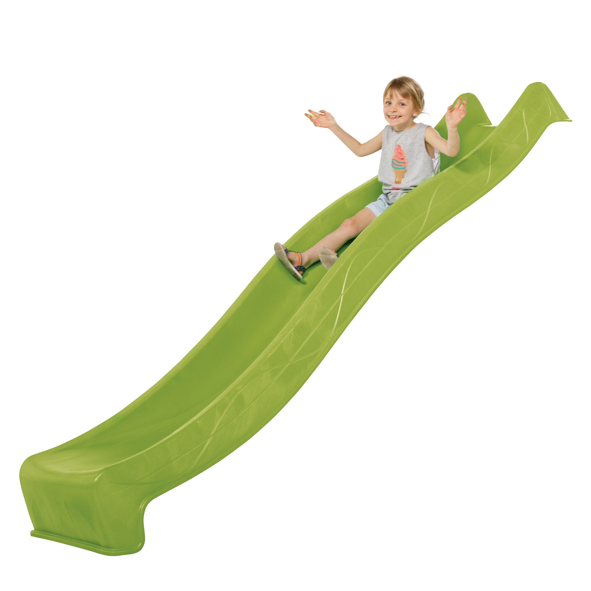 AXI Sky290 Glijbaan met wateraansluiting Limoen Groen - 290 cm