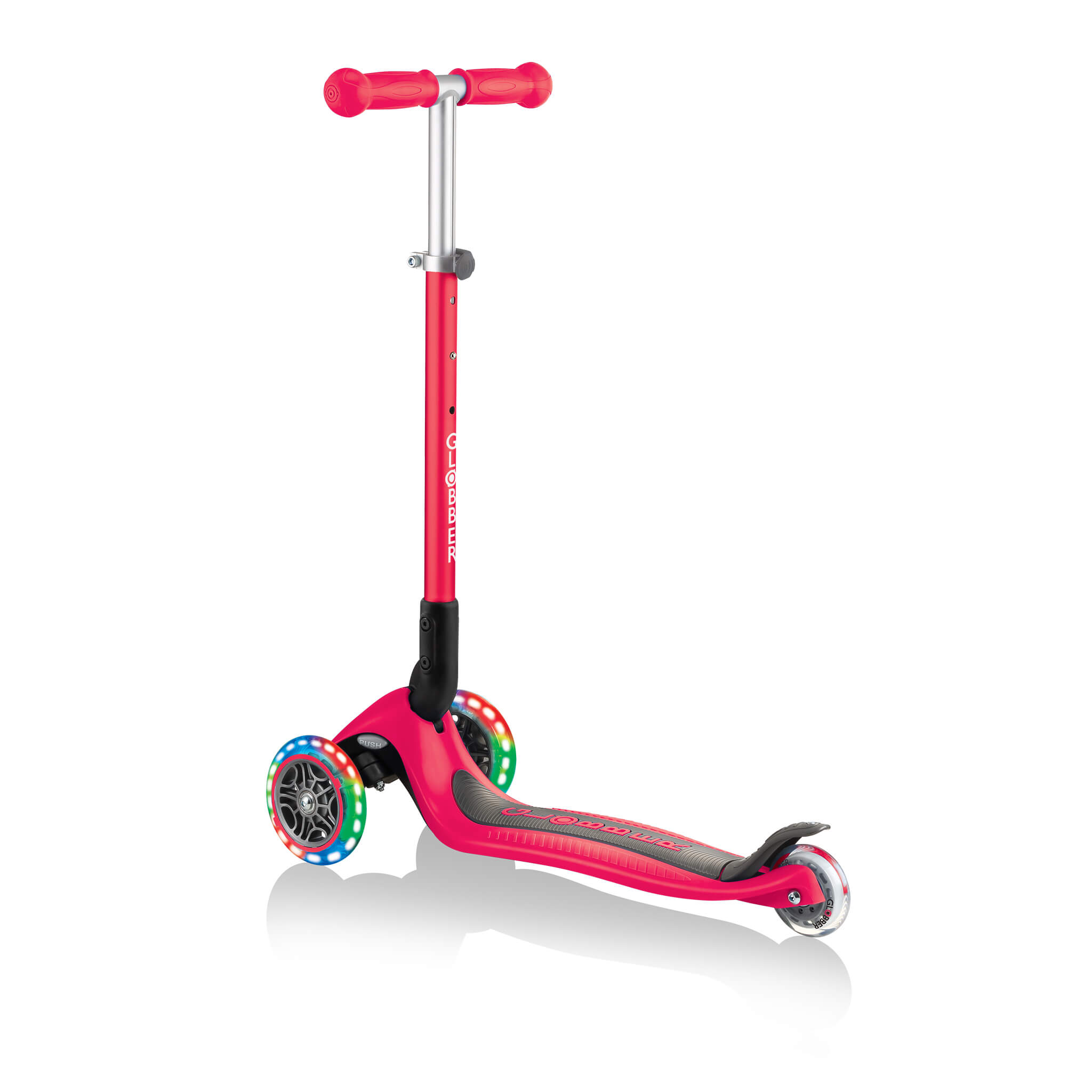 Globber Primo Foldable Lights Step Rood