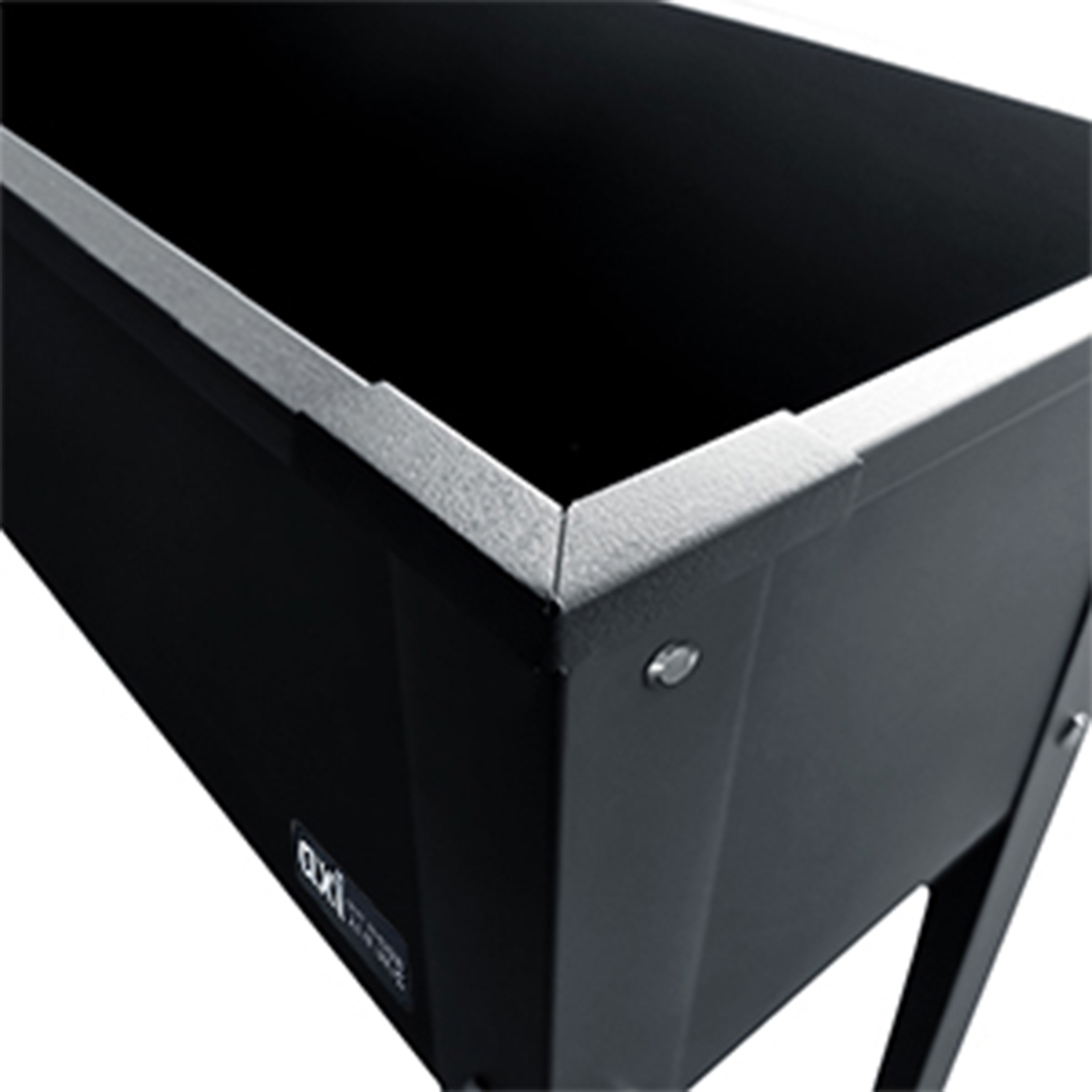 AXI Raised Planter Metal Anthracite