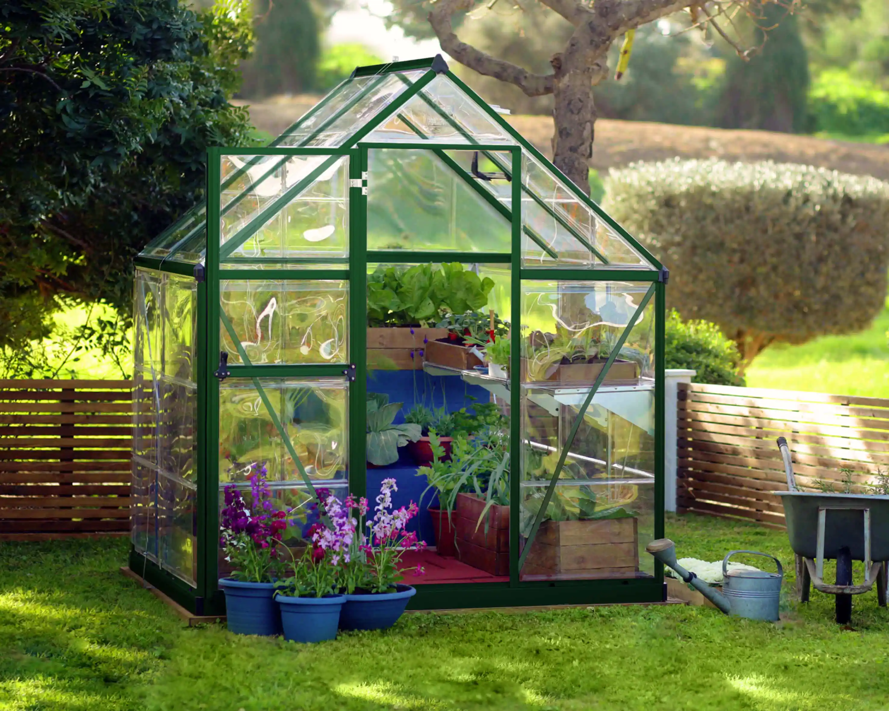 Canopia Harmony 126X185X208 cm Tuinkas Groen Helder-7290103110857 Canopia Harmony 126X185X208 cm Tuinkas Groen Helder