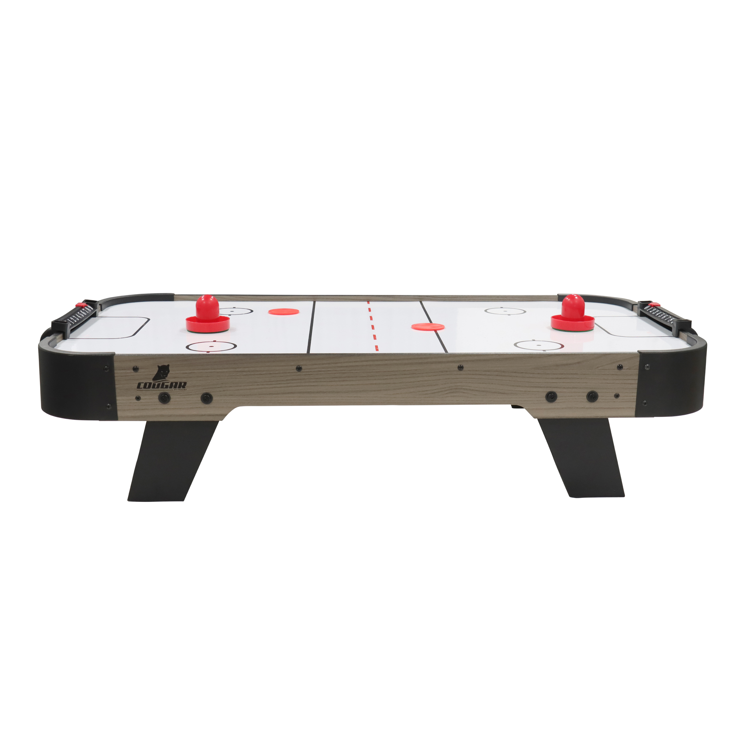 Cougar Air Hockey Table Mini 3ft Oak/Grey