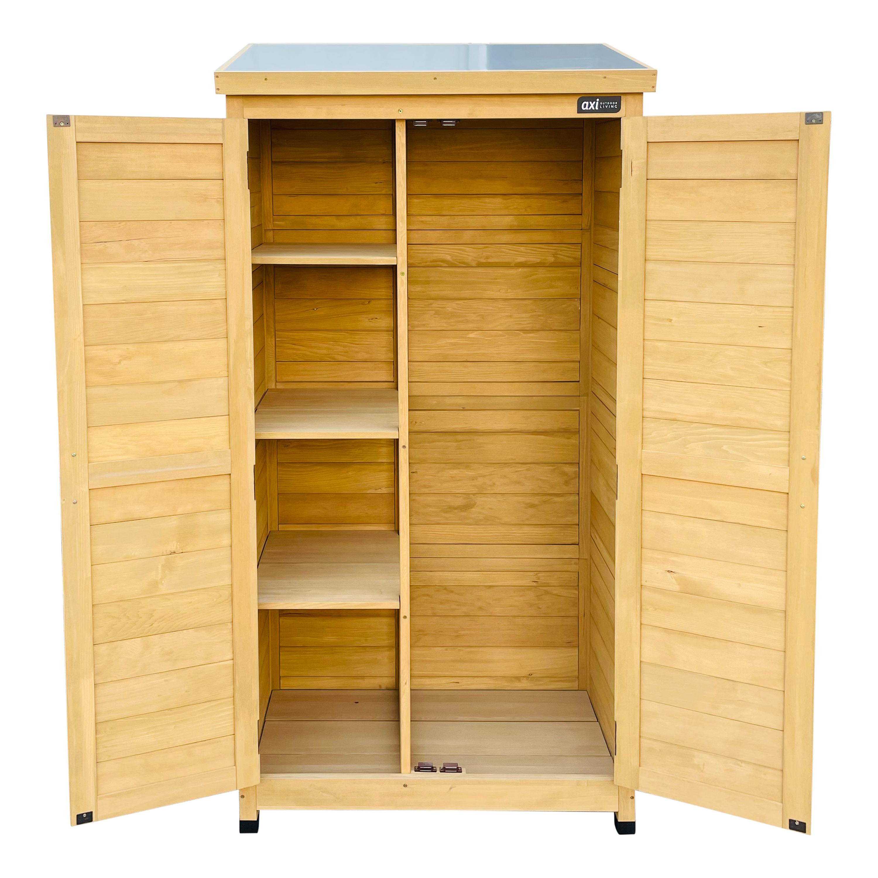 AXI Hugo Gartenschrank aus Holz Braun  