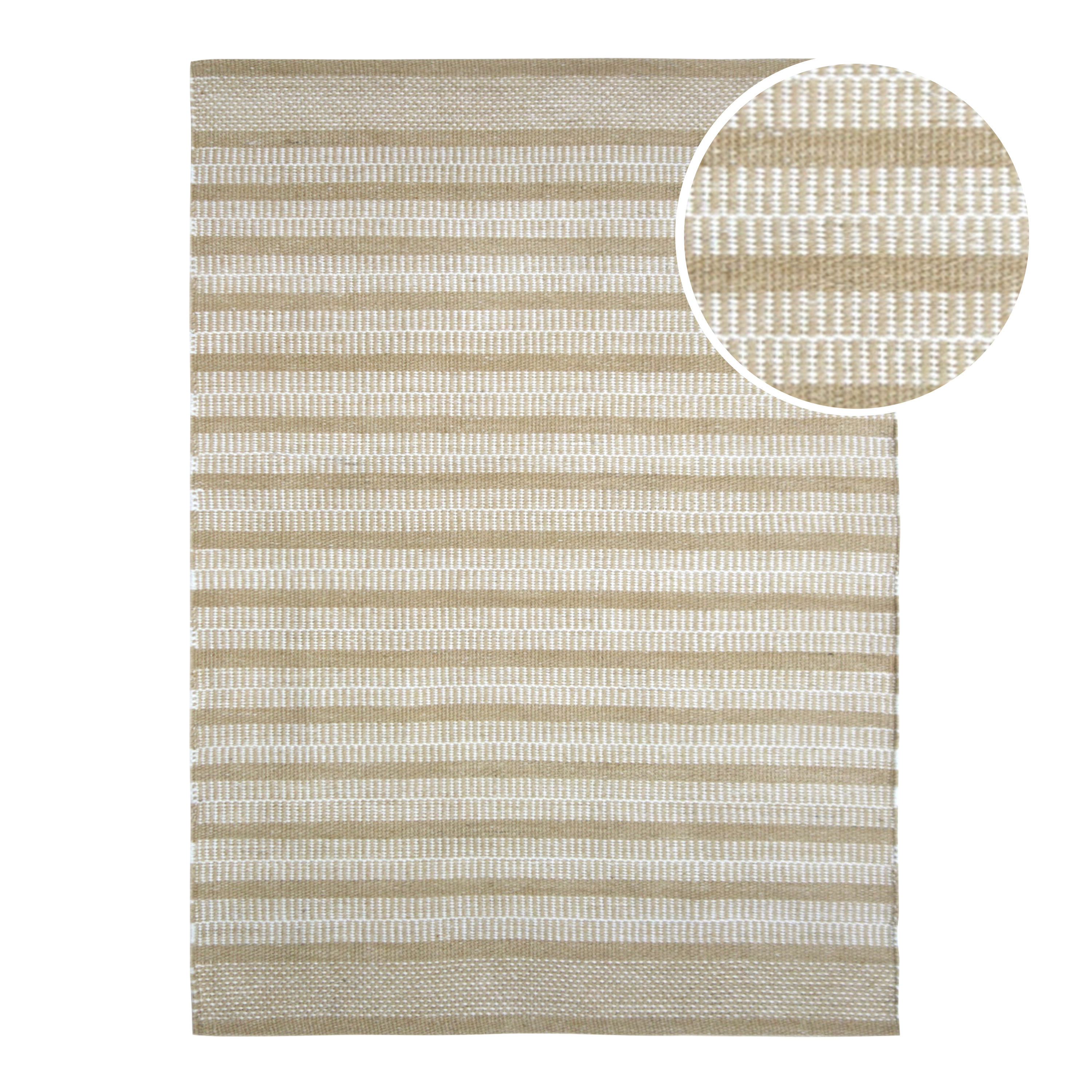 AXI Aruba Outdoor-Teppich – 160 x 230 cm – Gelb