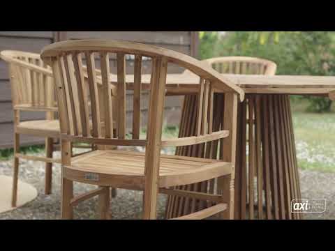 AXI Talia Teak Gartenstühle – Set 2 Stück
