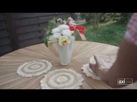 AXI Hani Teak Gartentisch Rund Ø 150 cm