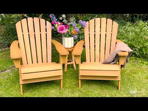 AXI Carmen Adirondack Stuhl Braun